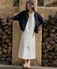 Wednesday Oasis For Woman V-Neck Layered Long Sleeveless Dress_Ivory(W26Ops01)