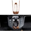 For Honda 2017-2022 CRV Accessories Gear Shift Frame Console Panel Trim (Peach Wood Grain)