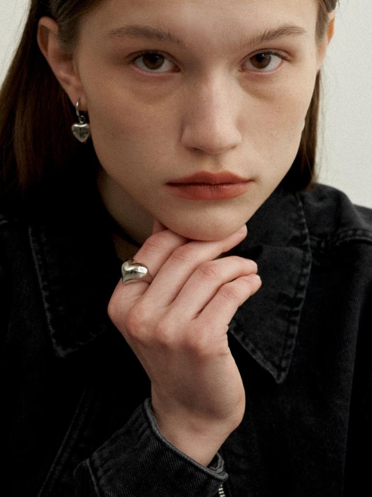 Love Me Monster Volume Heart Ring