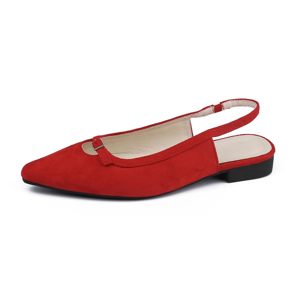 Women's shoes summer new fashion pointed temperament outer wear with skirts versatile fashion shoes soft soles not tired feet single shoes
