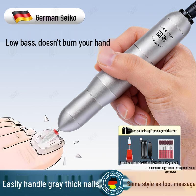 Fanchen Electric Nail Grinder for Thick Nails