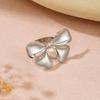 Bow ring, jewelry design glossy sweet wind open joint ring female