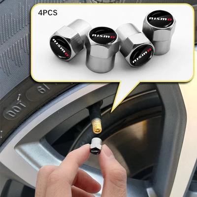 Car Wheel Tire Valve Caps Air Stem Covers Accessories For Nismo Nissans Tiida Teana Skyline Juke X-trail Almera Qashqai Goods