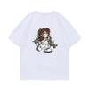 2026 Summer Cotton Oversized T-Shirt Soft Breathable Casual Comfortable Graphic Print Funne Printed Tee Unisex Streetwear Top