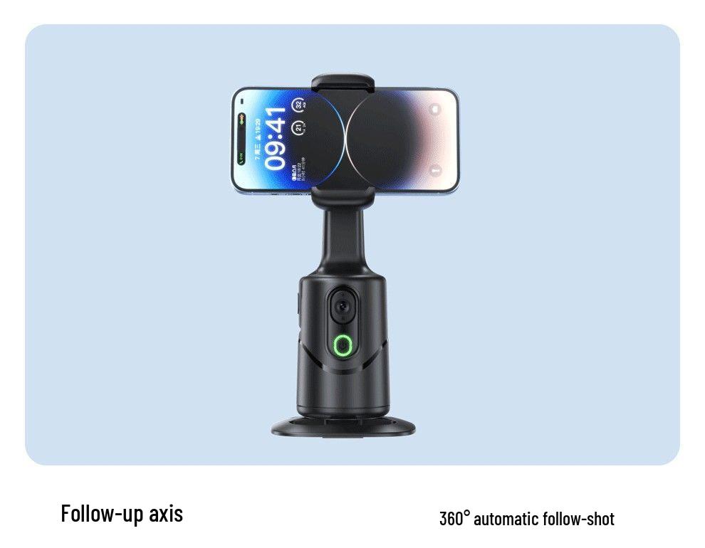 360° Rotating Selfie Stick & Face Tracking Gimbal for Live Streaming