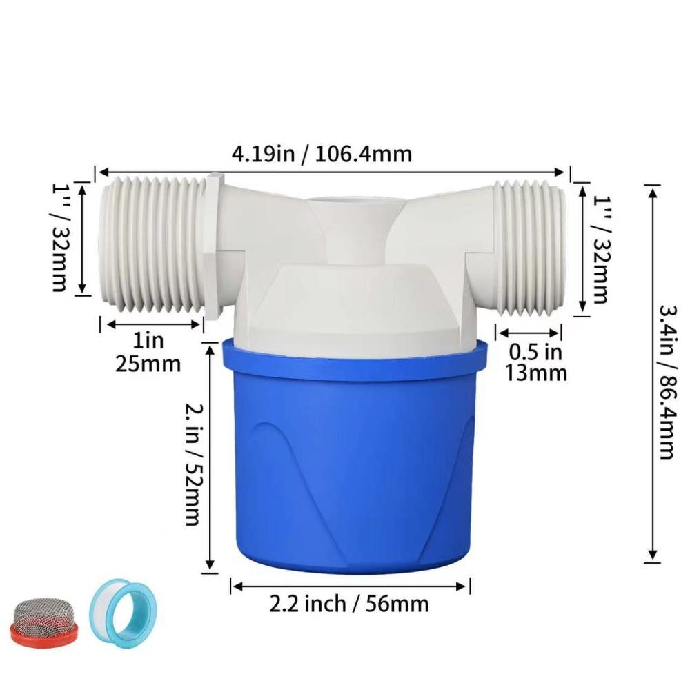 Automatic Stop Float Ball Valve Adapter Float Switch Detachable Inlet Valve Tower