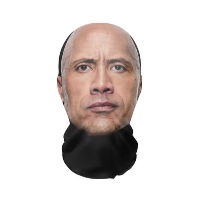 Funny Mask Human Face Costume Simulation Party Performance Fan Full Face Mask