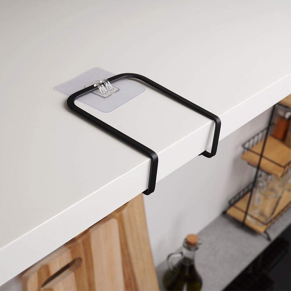 Under-Cabinet Hanger for Cups and Mugs, Suspended Holder Without Drilling