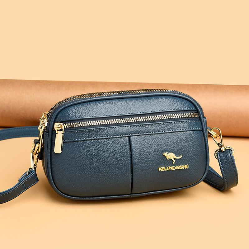 Crossbody Phone Bag, Women's Single-shoulder Bag, Simple and Elegant, Middle-aged Mom's Small Square Bag