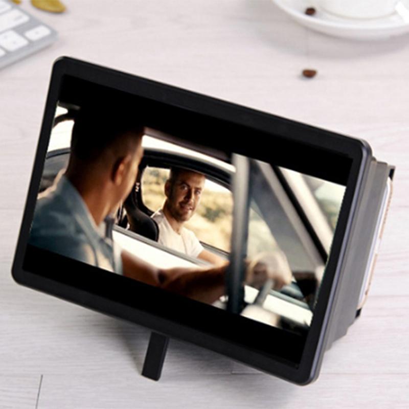 Amplificator de lupă pentru ecranul smartphone-ului pentru mărire video 3D portabil universal de 8,2 inchi
