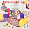 Kids' Outdoor Play Set with Ball House, Ball Pool, and Tunnel. 3-Piece Set with One-Touch Folding. Includes a Storage Bag for Toy Storage. A Great