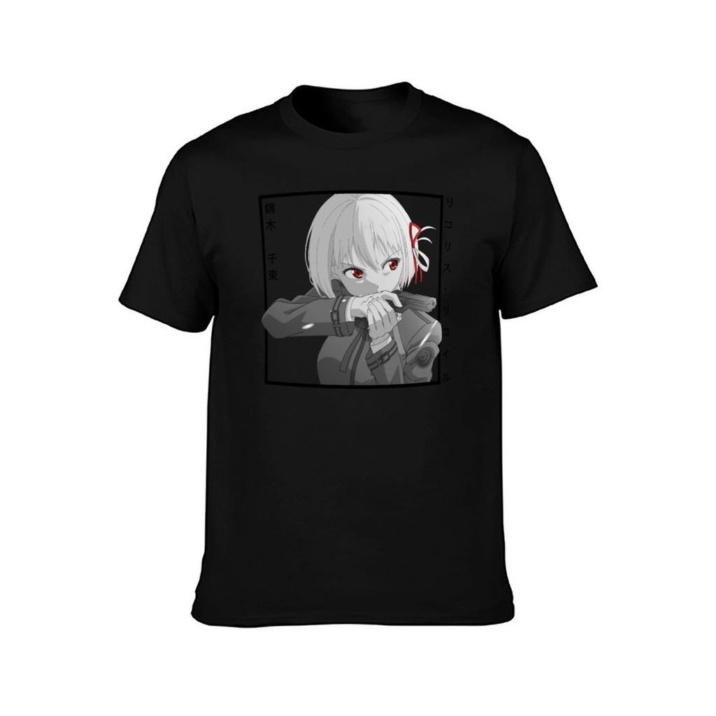 man Lycoris tees TShirt graphic Nishikigi tshirt for TShirt shirts  t Recoil Chisato