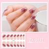 Nail Polish Stickers Self-Adhesive Nail Sticker Manicure Sticker Waterproof Full Wrap Nail Strips with Nail File