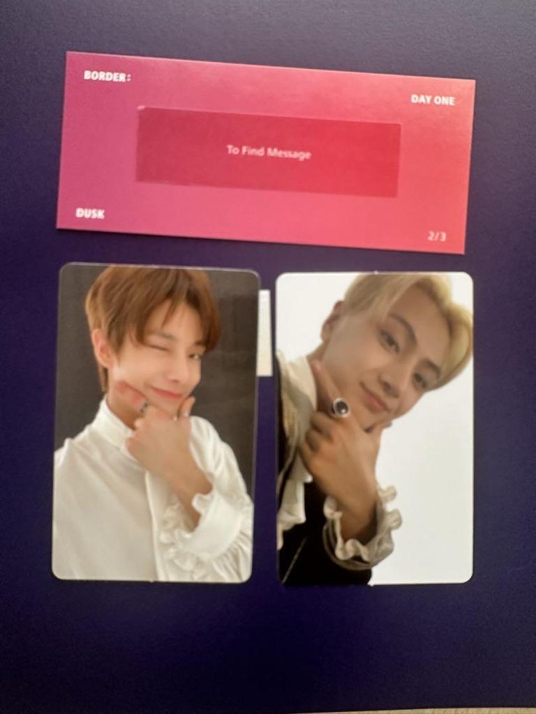 [USED] Enhypen border:dayone dusk first limited edition