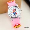 3D Silicone Cartoon Quartz Watch for Kids