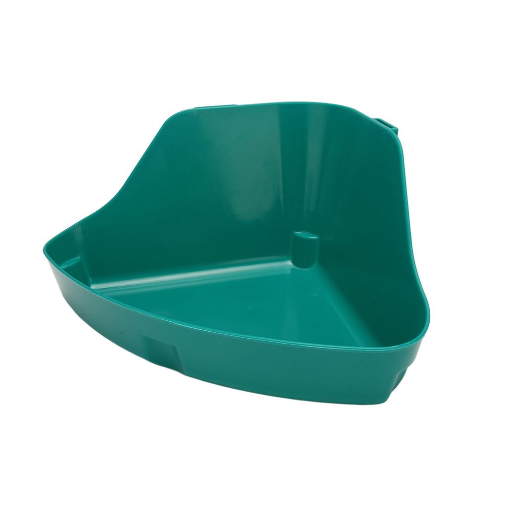 Small Animal Litter Box Fanshaped Corner Toilet Box Potty Trainer for Guinea Pigs Chinchilla Ferret Galesaur