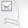 2pcs 2Pcs Set Anti Tangle Boom Sleeves Luminous Glow Luminous Fishing Tackle  Saltwater Fishing
