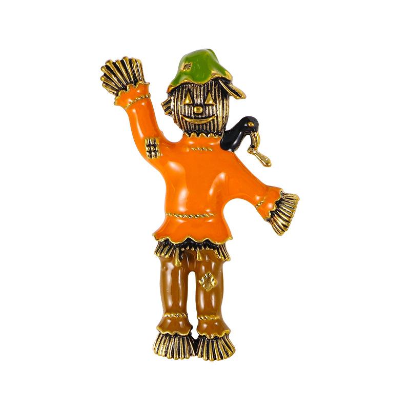 Western Scarecrow Accessory Brooch
