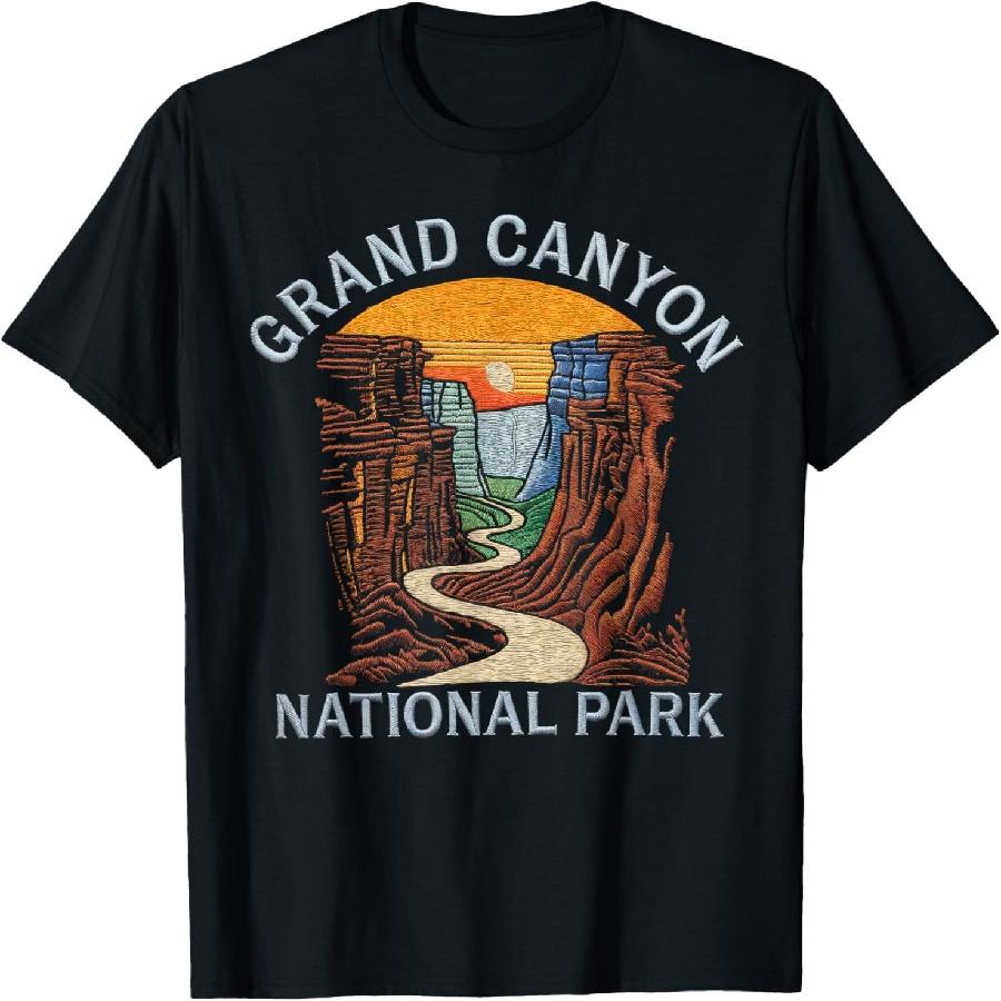 T-shirt Grand Canyon Uomo Donna Parco Nazionale NP T-Shirt(13)