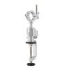 Aluminum Alloy Clamp On Bench Vise Electric Drill Holder Stand Rack Grinder Bracket Accessory