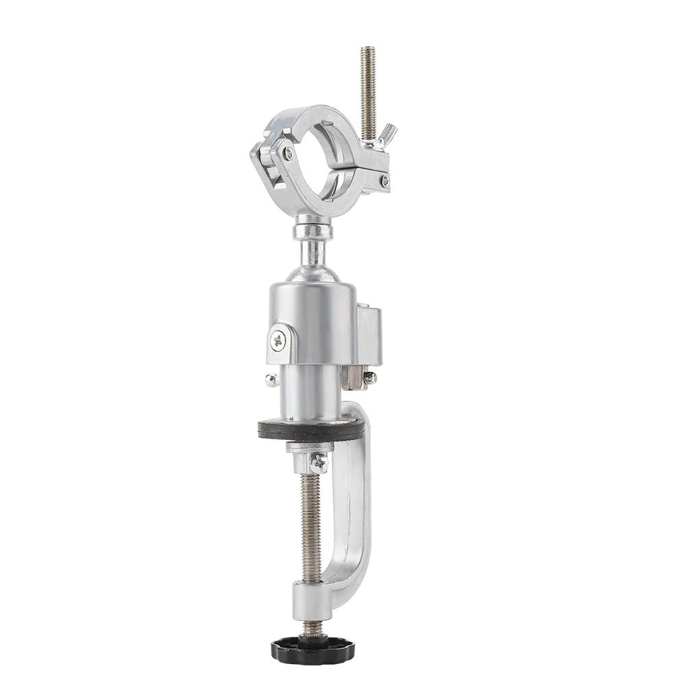 Aluminum Alloy Clamp On Bench Vise Electric Drill Holder Stand Rack Grinder Bracket Accessory