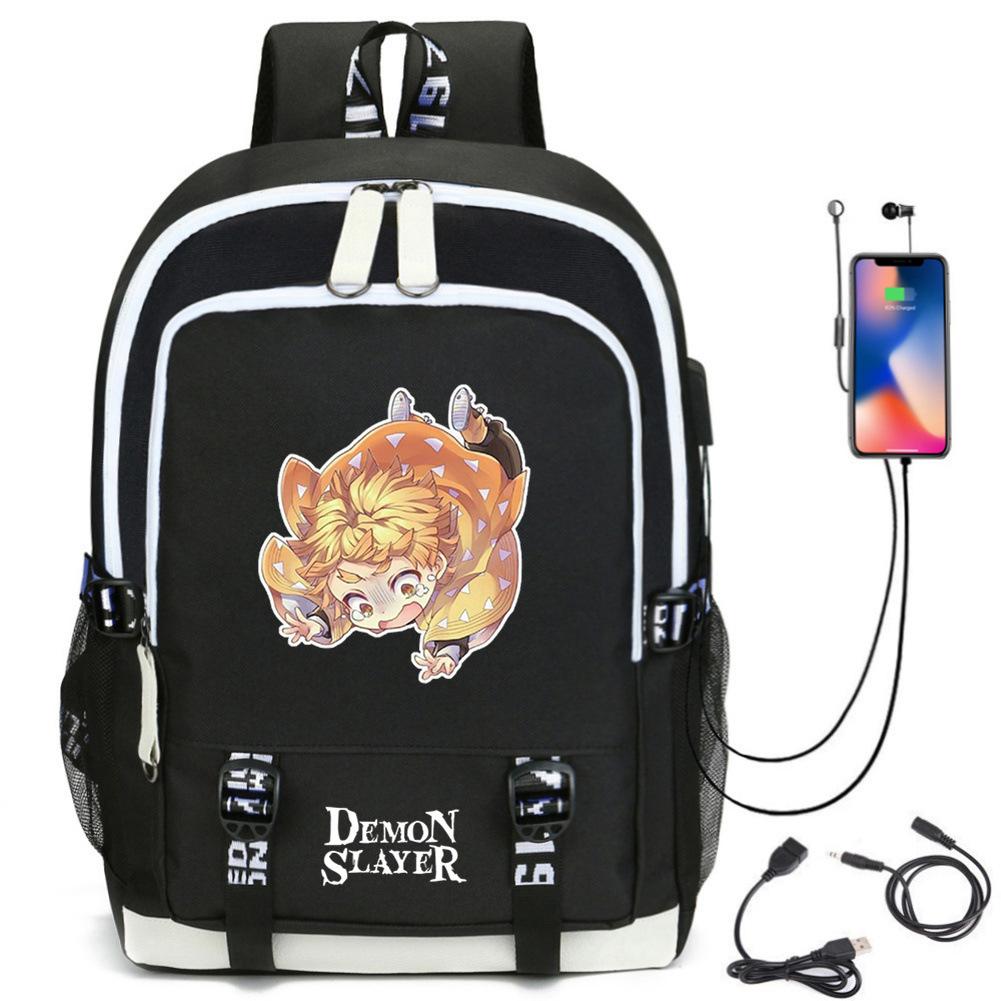 Anime Peripheral Student Large Capacity Backpack Fashion Backpack Computer Bag Oxford Cloth Backpack
