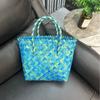 Material Women'S Woven Bag Handbag Gift Basket Holiday Gift Basket Tote Bag