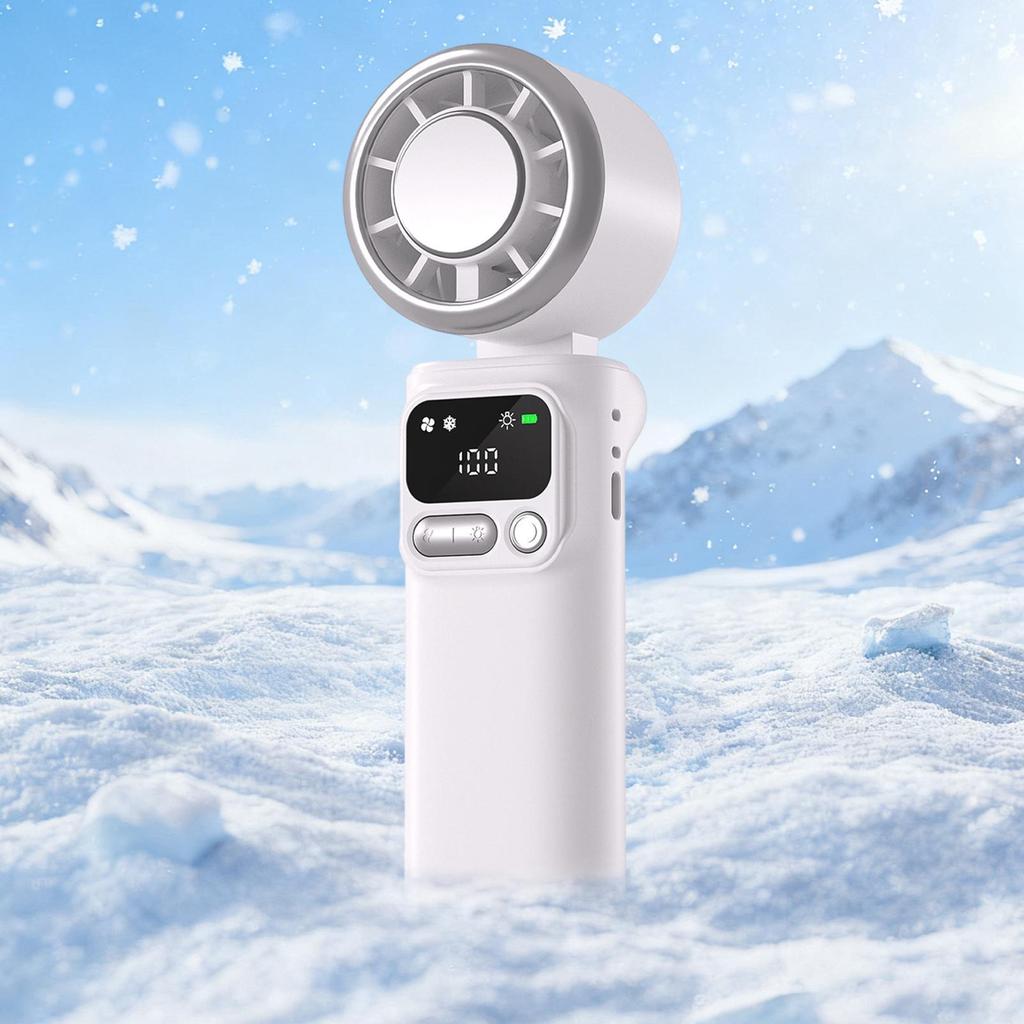Small Fans Portable Foldable Ultra Quiet 5 Speeds Cooling Portable Tabletop Fan For Outdoor Travel Beach Camping Hiking Home