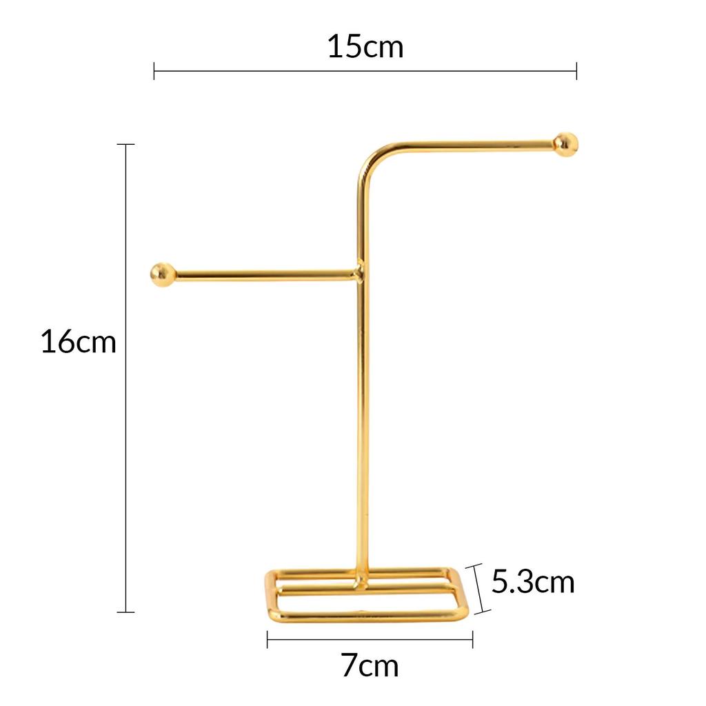 Jewelry Shelf Minimalist Vintage Earrings Holder for Handbag Storing Necklace ,