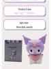 Kuromi USB Rechargeable Silicone Night Light - Sanrio Bedside Lamp & Sleep Companion