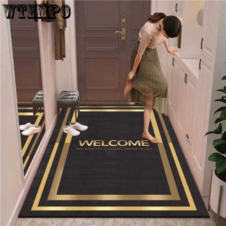Entrance Door Floor Mat Large Entrance Dirt Resistant Door Mat Household Carpet Entrance Mat