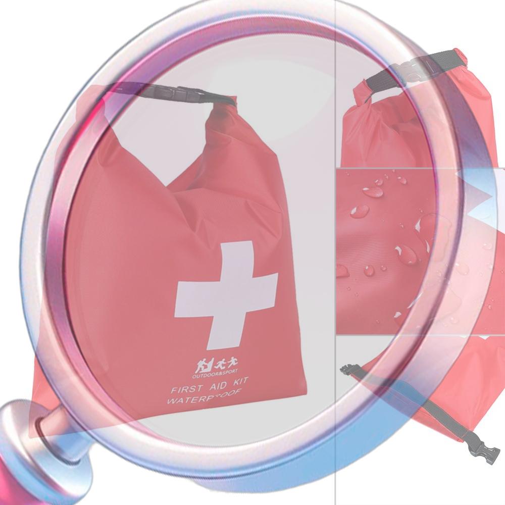 1.2L Emergency Kits Storage Bag Elastic Rafting Medical Bags  Portable Emergency Supplies Pouches for Climbing Trekking China Mainland