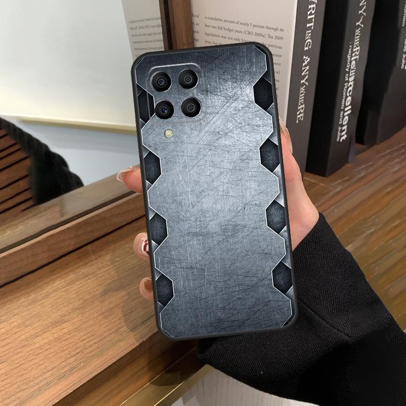 

Steel Iron Metal Pattern Case For Samsung Galaxy M13 M53 M51 M31 M11 M14 M34 M54 M12 M32 M52 M16 M36 M56 M15 M35 M55 Samsung M20