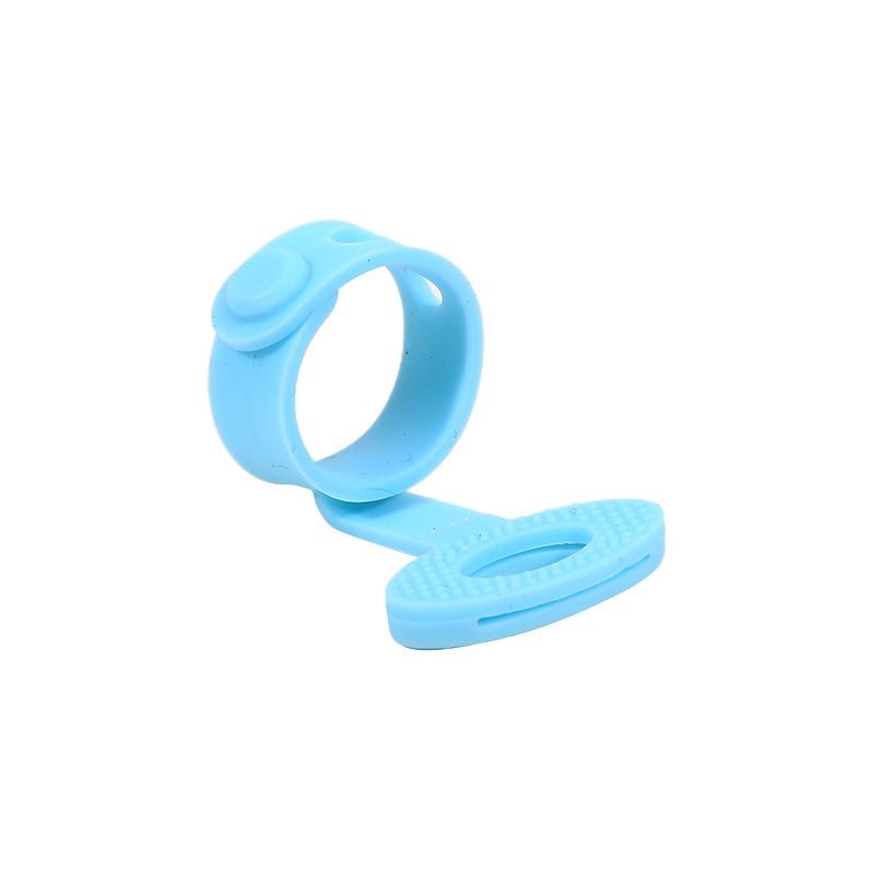 Gitarren-Fingerspitzenabdeckungen mit Plektrumschlitz-Design Fingerschützer für Akustik- und E-Gitarristen Zubehör