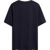 Calvin Klein Letter Print Cotton Breathable Short Sleeve T-Shirt Unisex T-Shirts Black Blue J317893-CHW
