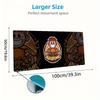 Burger Fries Fun Large Size Mouse Pad Large Gaming Table Cushion Nonslip Laptop Tablet Big Mousepad Xxl Mat Mini Pc Playmat With Lock Edge