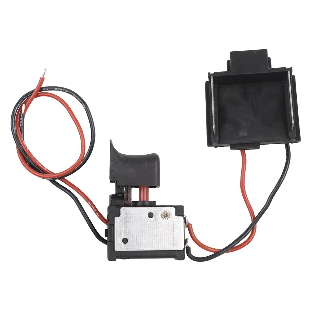 16A Blower Switch Lithium Battery Switch For Home Improvement As Picture Efficient Speed Control Solution Black Color DC 7.2-24V