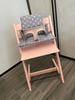 Compatible Children's Solid Wood High Chair Tray & Guard Rail for STOKKE Tripp Trapp, Eco-Friendly, Matches Original Design