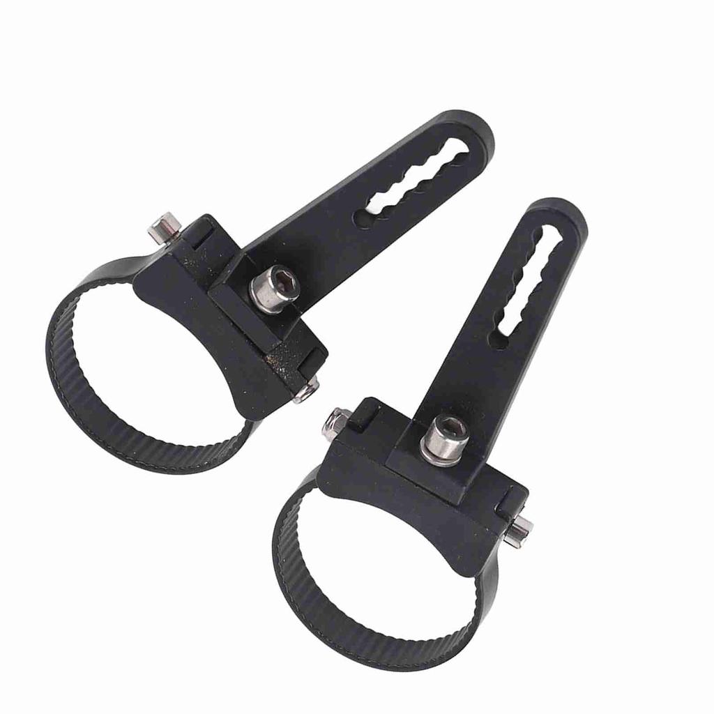 Montagehalterung 1-3 Rohre Aluminium Bull/Roll Bar Montagehalterung Halterung LED Auto LKW Off-Road Arbeitsscheinwerfer Die meisten Auto LKW (2,5 ")