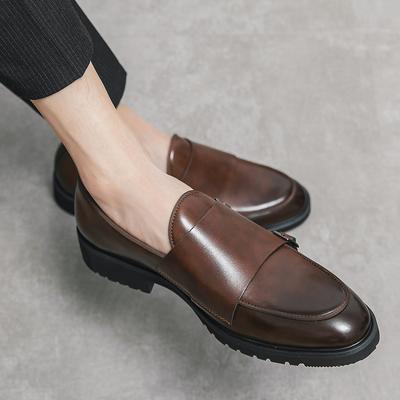 Comfortable Walking Shoes Slip On Mens Moccasins Elegantes Wedding Party Shoes Classic Dress Shoes Fashion Leather Men Loafers