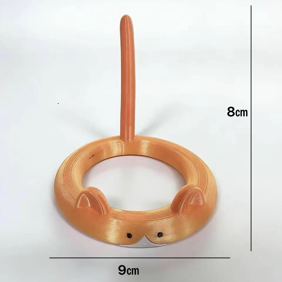 Creative Cartoon Kitten Phone Holder: Convenient Desktop Stand for Watching, Eating & More