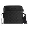 Coach Sullivan 16 Classic Print Coated Canvas Crossbody Bag Small Men bags Black CAT78-QBMI5
