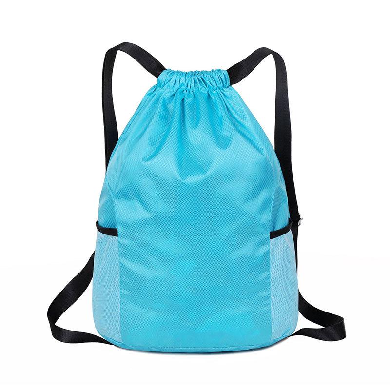 Large Capacity Outdoor Drawstring Sports Bag for Football & Basketball Training