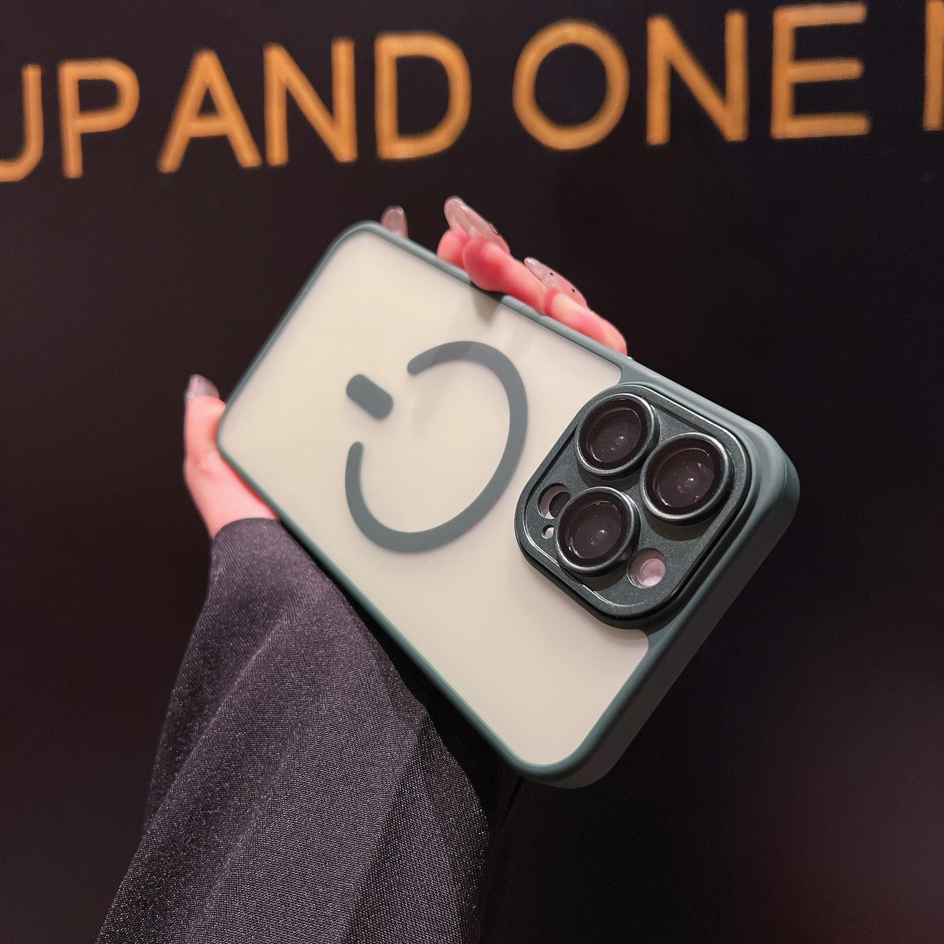 

Applicable To Apple 17 ProMax Matte C ring Magnetic Suction Phone Case Iphone16E Skin Friendly and Anti Fall 15 Protective Case iPhone17