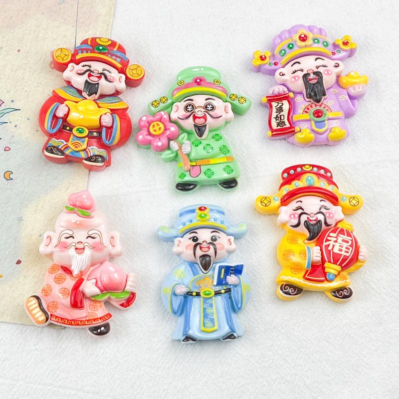 DIY Resin Cartoon Accessories: Hair Clips, Magnets, Phone Cases, Shoe Buckles, Pendants, and Ornaments for New Year