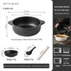 White Double-Ear Ceramic Soup Bowl, Large Noodle/Fish Basin, Anti-Scald, High-End Feel for Home Use