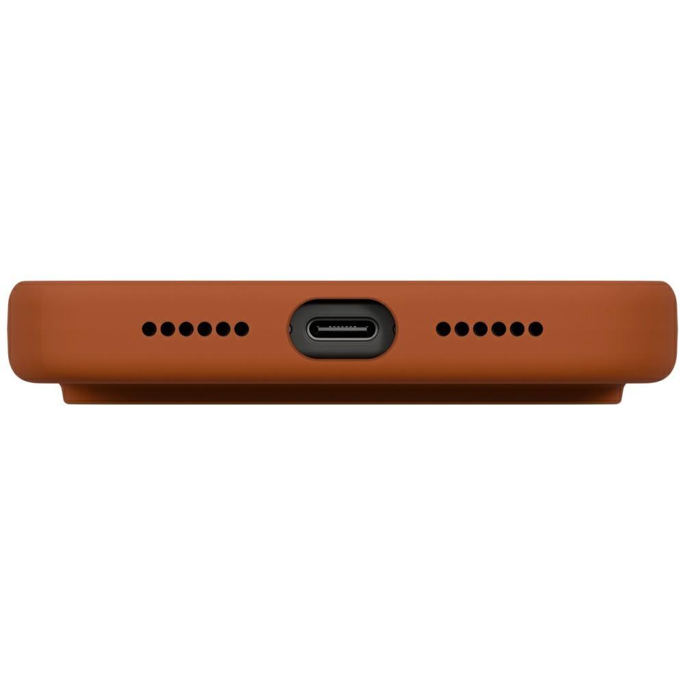 UNIQ Lino Case for iPhone 17 Pro Max Magclick Charging Orange
