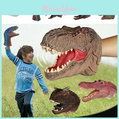 Păpușă de mână realistă cu animal/dinozaur pentru copii Jucărie educațională din plastic moale