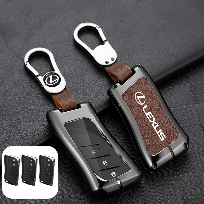2026 Hot Interior Stickers Leather Car Key Case Fob Cover Shell For Lexus UX ES UX200 UX250h ES200 ES300h ES350 US200 US260h Pro
