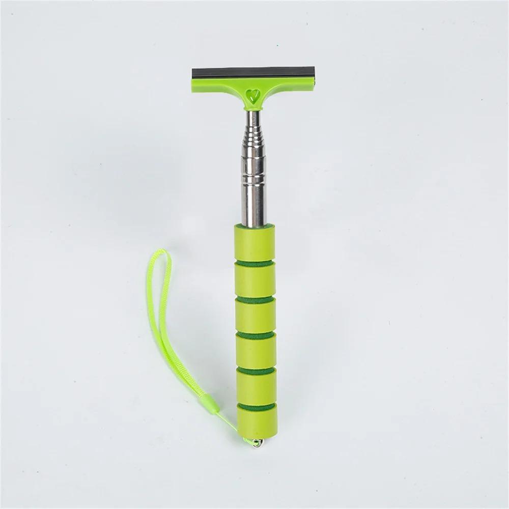 Multifunctional Car Rearview Mirror Telescopic Wiper Wiper Wash Car Window Windshield Rain Cleaning Brush Handheld Scraper